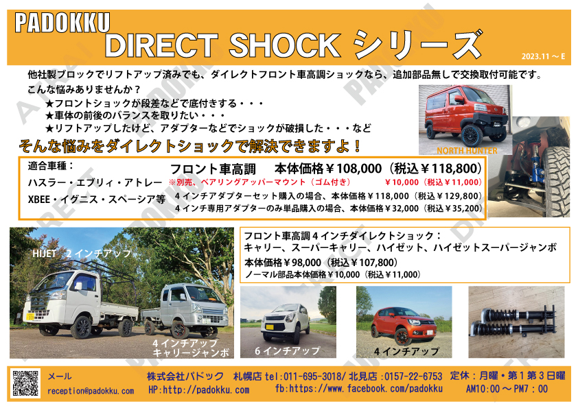 DIRECT SHOCK シリーズ